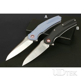 jj079 G10 axis lock folding pocket knife  UD2106576